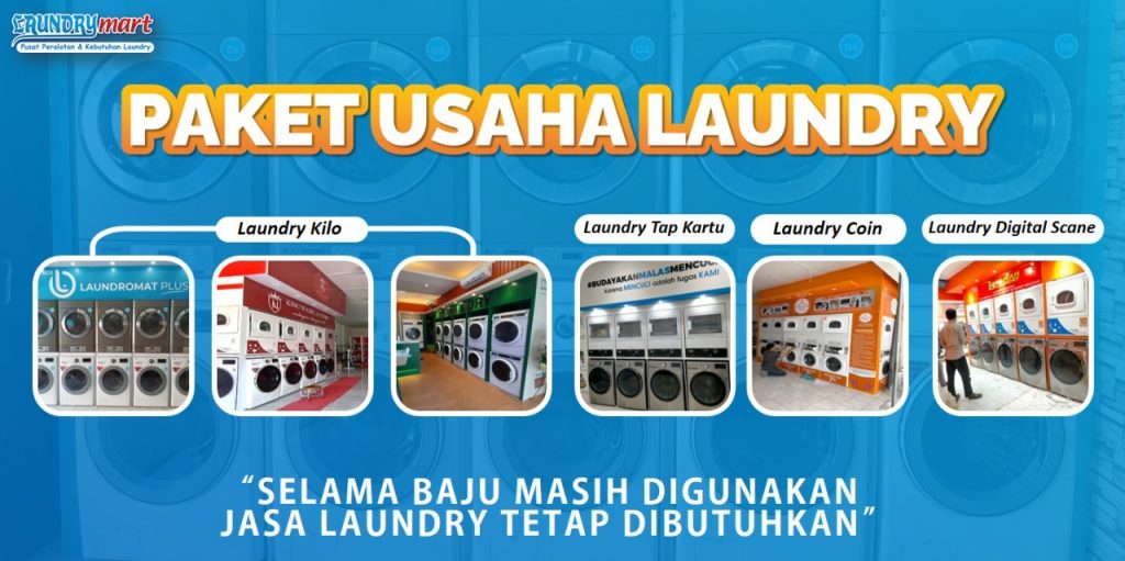 paket usaha laundry - bisnis laundry - franchise laundry - paket laundry