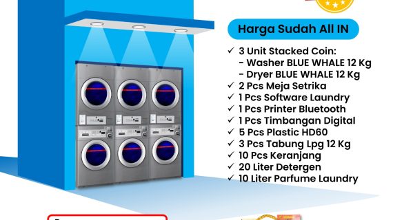 Paket Blue Whale 3 Stack