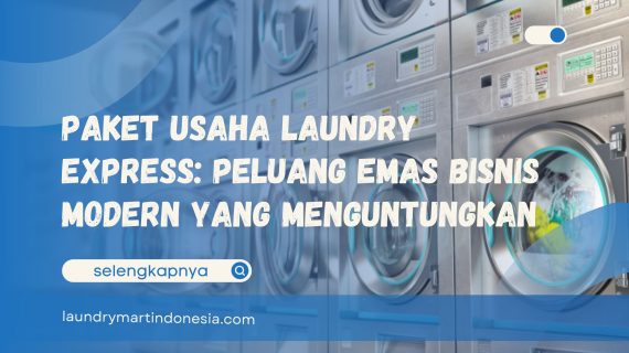 Paket Usaha Laundry Express: Peluang Emas Bisnis Modern yang Menguntungkan