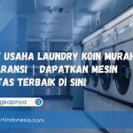 Paket Usaha Laundry Koin Murah Bergaransi | Dapatkan Mesin Kualitas Terbaik di Sini