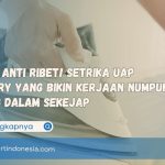 Solusi Anti Ribet! Setrika Uap untuk Laundry yang Bikin Kerjaan Numpuk Hilang dalam Sekejap
