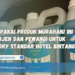 Stop Pakai Produk Murahan! Ini Deterjen dan Pewangi untuk Laundry Standar Hotel Bintang 5