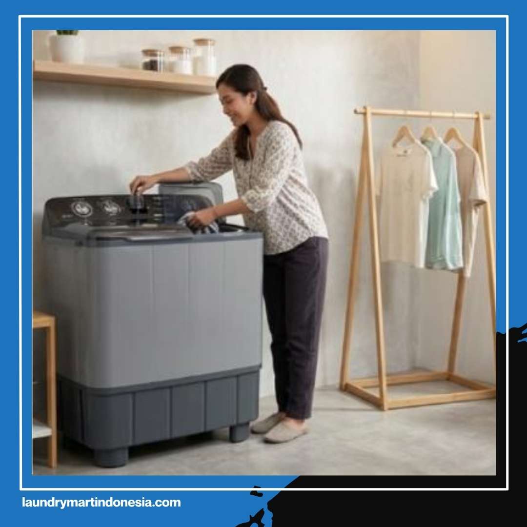 Laundry Room Mesin Cuci 2 Tabung Bikin Usaha Laundry Lebih Hemat dan Cepat Untung