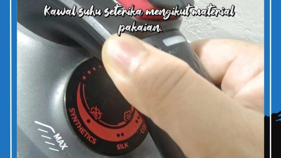 Cara Menggunakan Setrika Uap Laundry Biar Hasil Rapi Maksimal dan Hemat Waktu