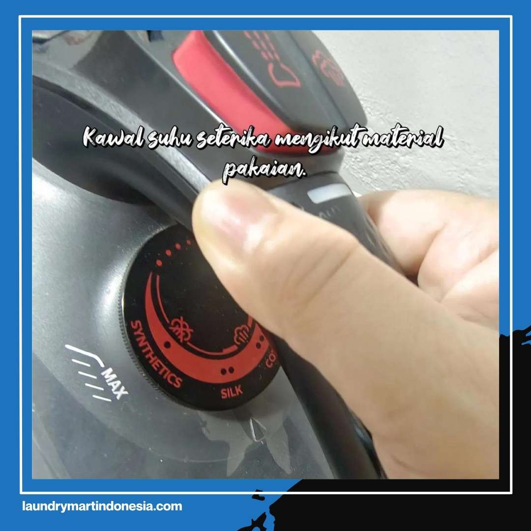 Cara Menggunakan Setrika Uap Laundry Biar Hasil Rapi Maksimal dan Hemat Waktu