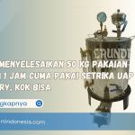 Cara Menyelesaikan 50 Kg Pakaian dalam 1 Jam Cuma Pakai Jenis Setrika Uap untuk Laundry, Kok Bisa?
