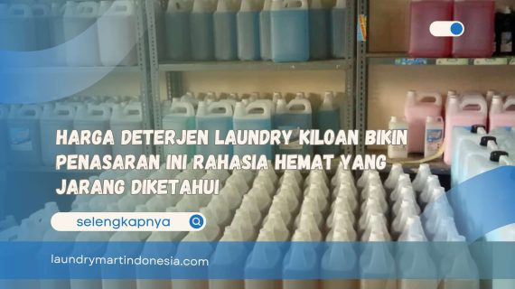 Harga Deterjen Laundry Kiloan Bikin Penasaran Ini Rahasia Hemat yang Jarang Diketahui
