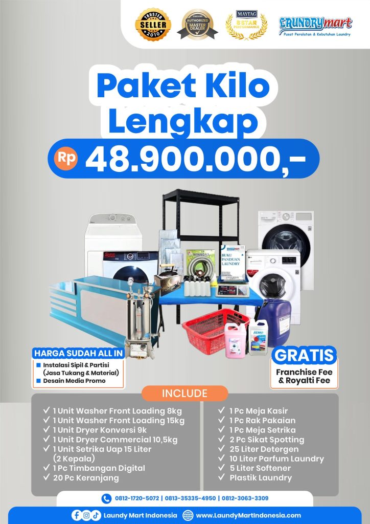 paket laundry kilo - paket usaha laundry kiloan