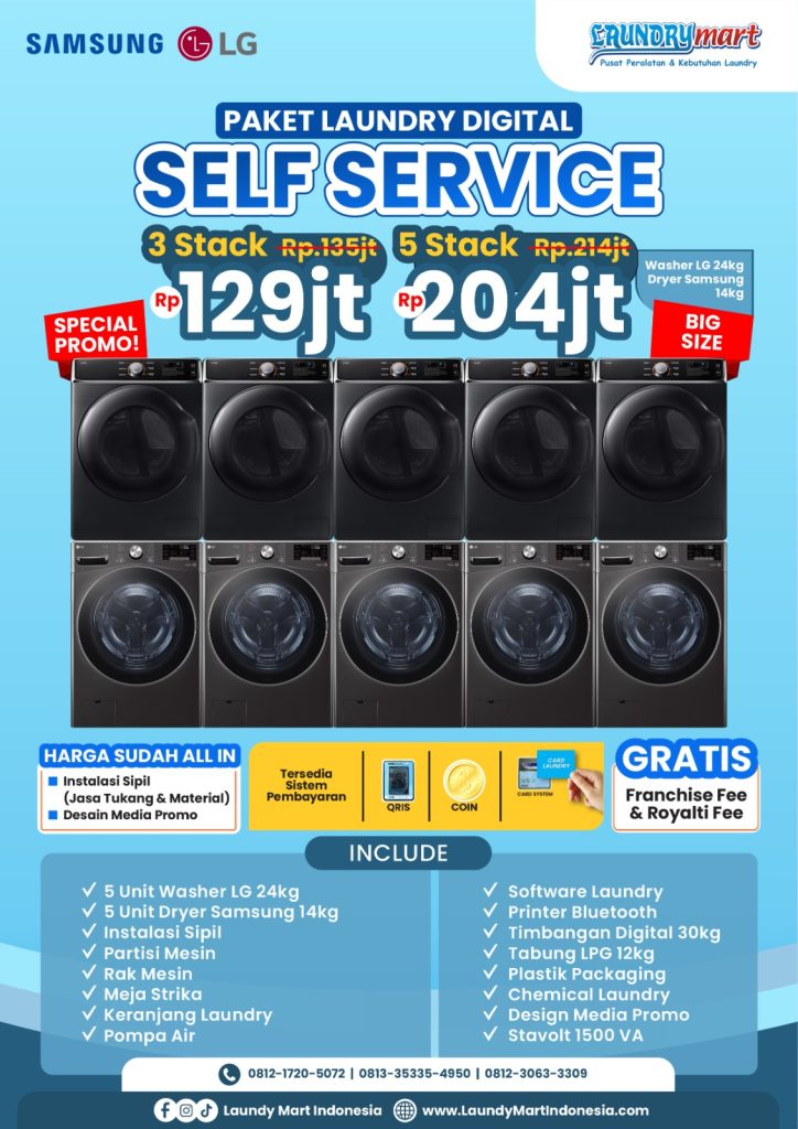 Paket LG24 - samsung - paket samsung - mesin samsung - samsung comercial