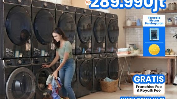 paket laundry self service - laundry digital - laundry autopilot